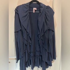 Sweat Pea Ruffle Sweater